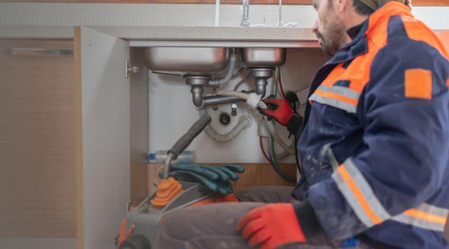 Professional slab leak plumber services in Holabird, SD